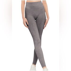Wolford NWT Fading Shine Leggings - Grey / Silver size XS